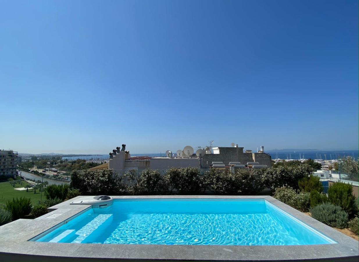 Athens Riviera 2-Bed Apt & Pool Access #Unoblu Buitenkant foto