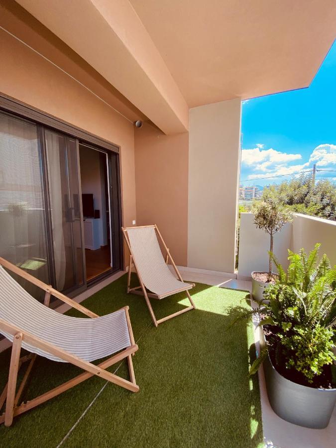 Athens Riviera 2-Bed Apt & Pool Access #Unoblu Buitenkant foto